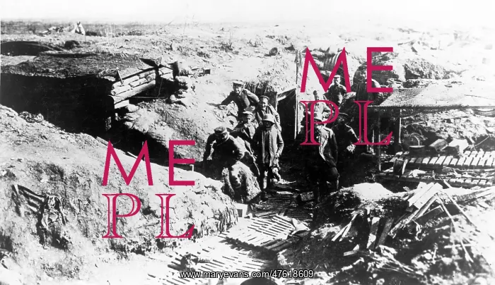 : WWI, German Trench : WWI, German Trench