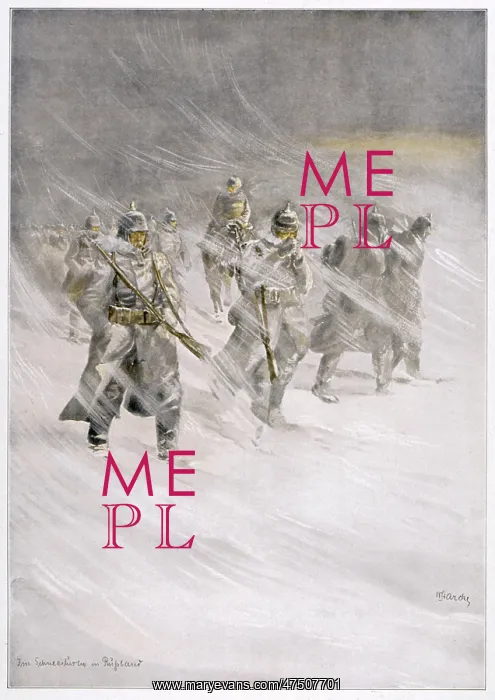 : WWI / GERMANS IN SNOW : WWI / GERMANS IN SNOW