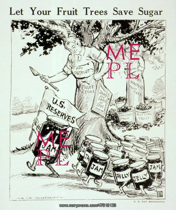 : 'WWI, 'Let Your Fruit Trees Save Sugar' : 'WWI, 'Let Your Fruit Trees Save Sugar'