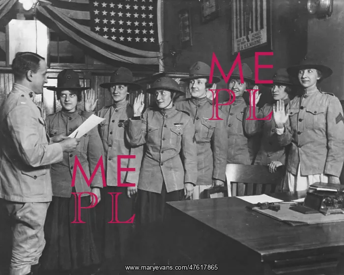  : WWI, Marine Stenographers