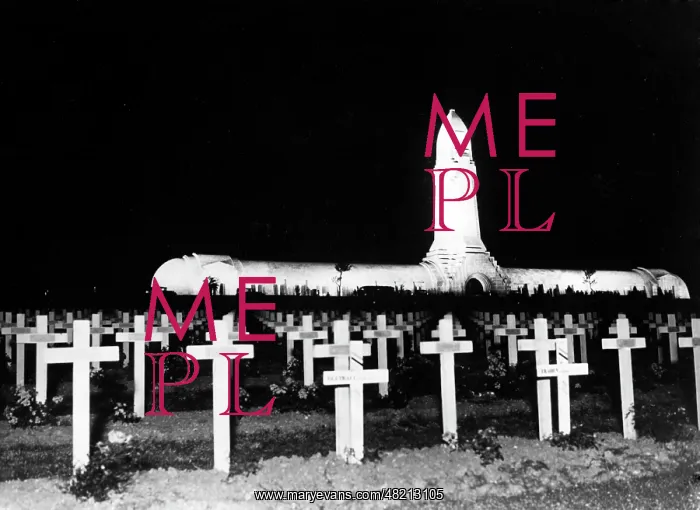 : WWI memorial at Douaumont, 1933 : WWI memorial at Douaumont, 1933