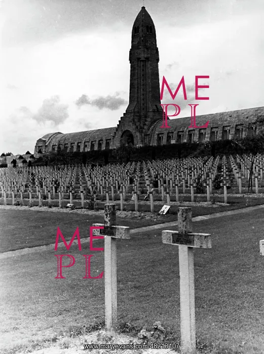 : WWI memorial at Douaumont, 1941 : WWI memorial at Douaumont, 1941