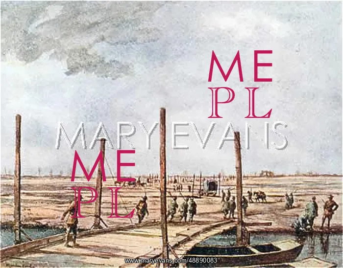 : WWI / PONTOONS ON PIAVE : WWI / PONTOONS ON PIAVE