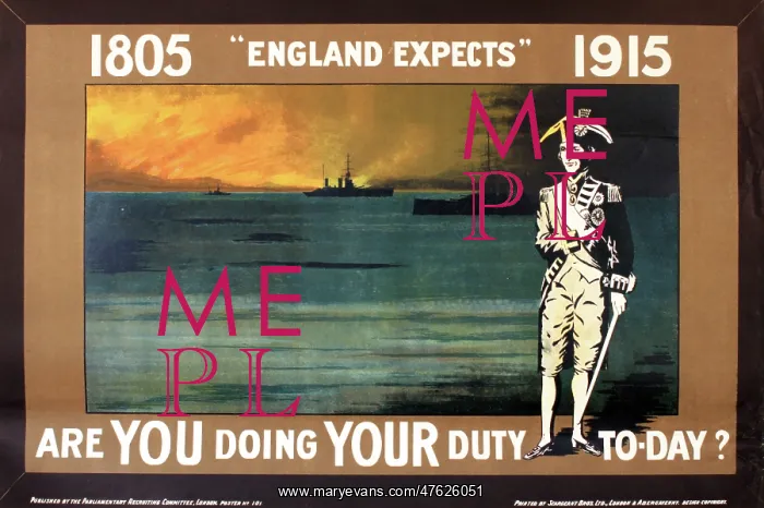  : WWI Poster, Are you doing your duty today?