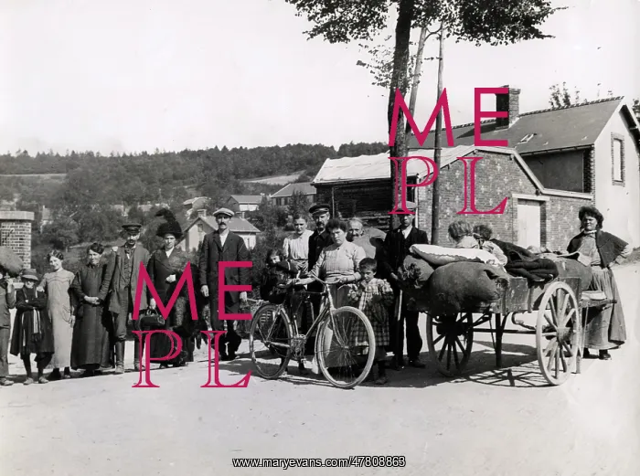  : WWI: refugees from Rheims