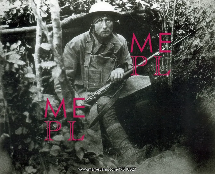 : WWI, Solitary Soldier : WWI, Solitary Soldier