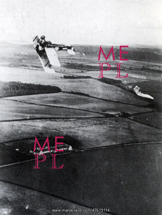 : WWI, Sopwith Camel Performs Aerobatic Maneuver : WWI, Sopwith Camel Performs Aerobatic Maneuver
