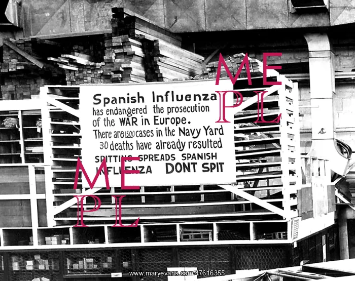 : WWI, Spanish Influenza, 1918 : WWI, Spanish Influenza, 1918