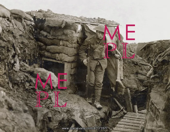  : WWI - Trench - Young Soldier