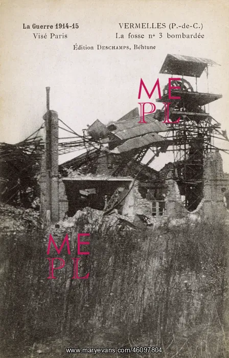  : WWI - Vermelles - The Ruined No.3 Pit