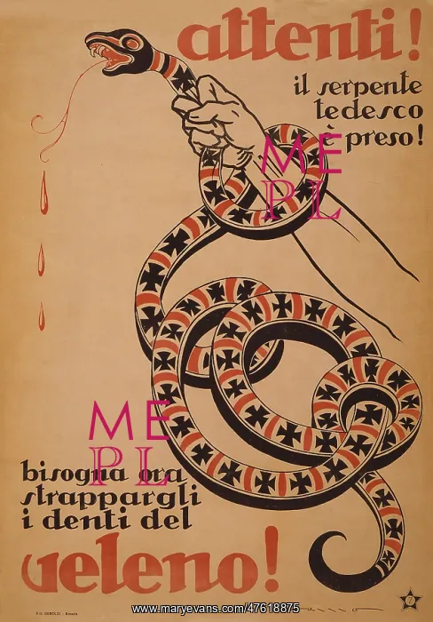 : 'WWI, 'Watch Out! Poison!' : 'WWI, 'Watch Out! Poison!'