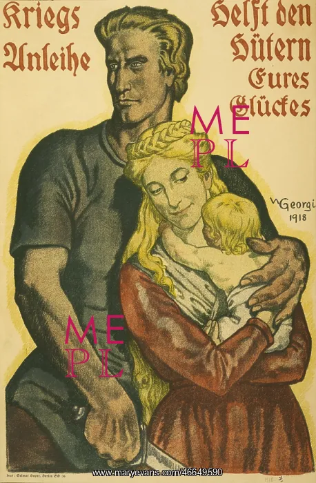 : WWI - World War I - Poster - Germany : WWI - World War I - Poster - Germany