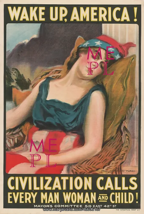 : WWI - World War I - Poster - USA : WWI - World War I - Poster - USA