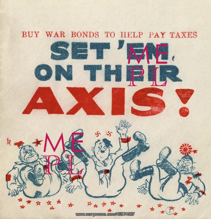 : WWII - Buy War Bonds - First Day Cover : WWII - Buy War Bonds - First Day Cover