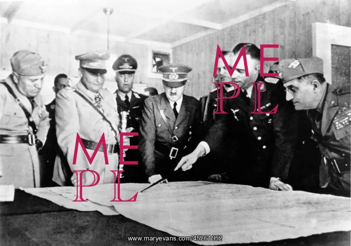 : WWII - Hitler Meeting : WWII - Hitler Meeting