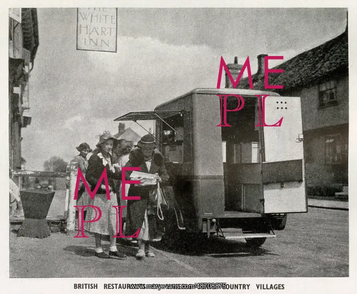 : WWII - a mobile British restaurant : WWII - a mobile British restaurant