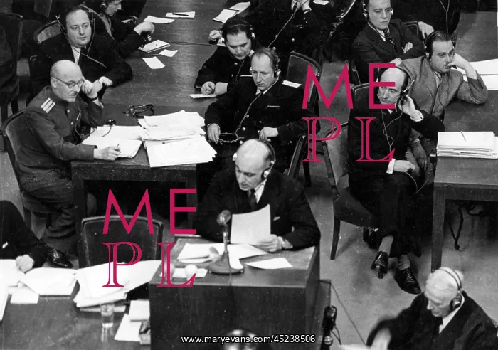 : WWII - Nuremberg Trials 1946 : WWII - Nuremberg Trials 1946