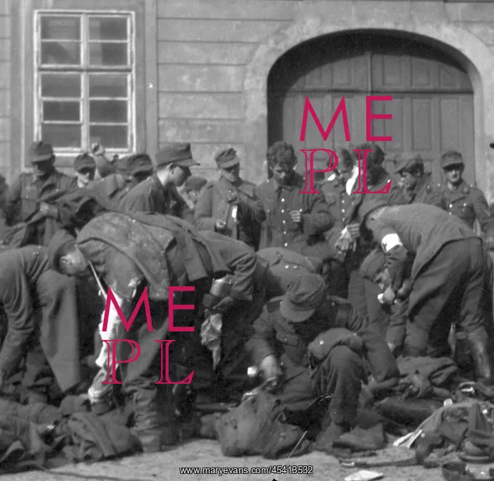  : WWII Prague May 1945, German POWs