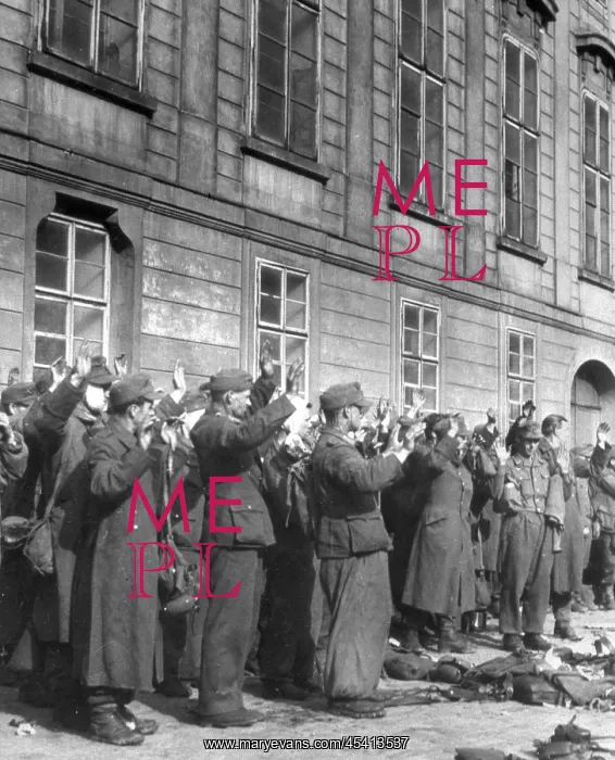  : WWII Prague May 1945, German POWs