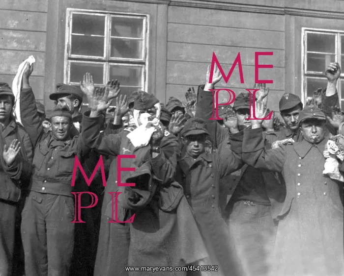  : WWII Prague May 1945, German POWs