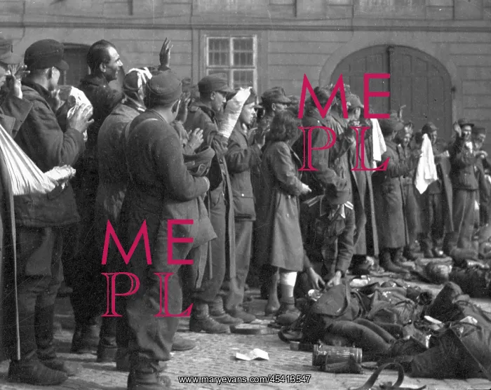  : WWII Prague May 1945, German POWs