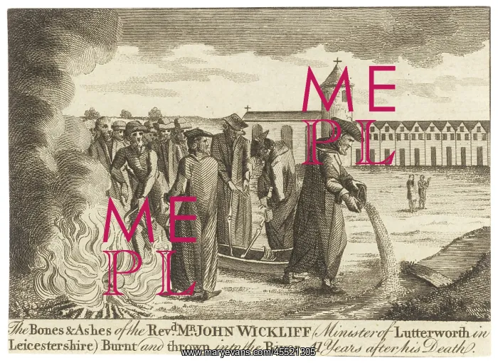 : WYCLIF'S ASHES SCATTERED : WYCLIF'S ASHES SCATTERED