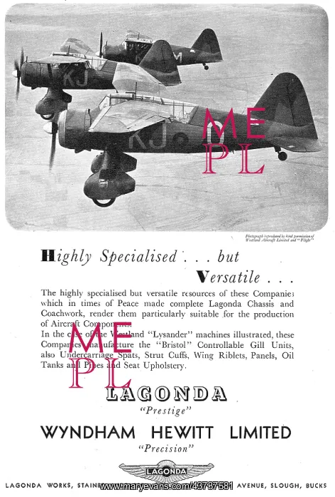 : Wyndham Hewitt Precision Engineering Lagonda Works : Wyndham Hewitt Precision Engineering Lagonda Works