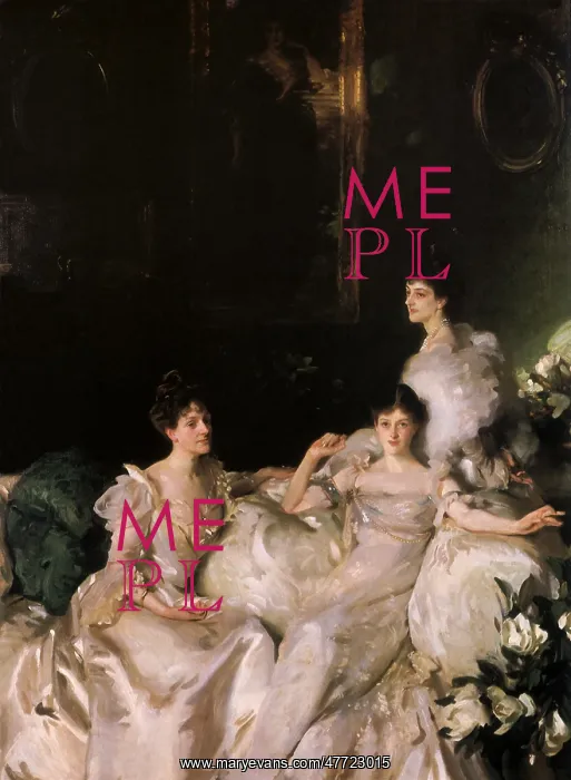 : The Wyndham Sisters, by Singer Sargent : The Wyndham Sisters, by Singer Sargent
