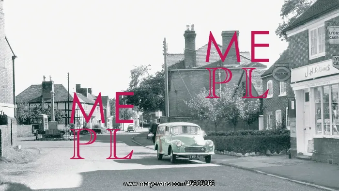  : Wyre Piddle, the Village c1960