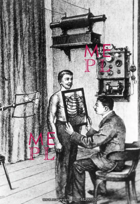 : X-ray examination, 1900 : X-ray examination, 1900