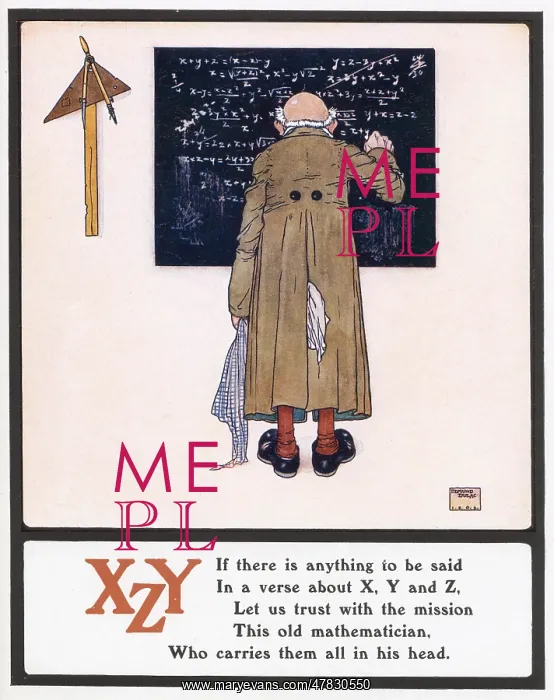 : X, Y, Z verse : X, Y, Z verse