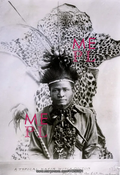 : Xhosa diviner or Isanuse : Xhosa diviner or Isanuse