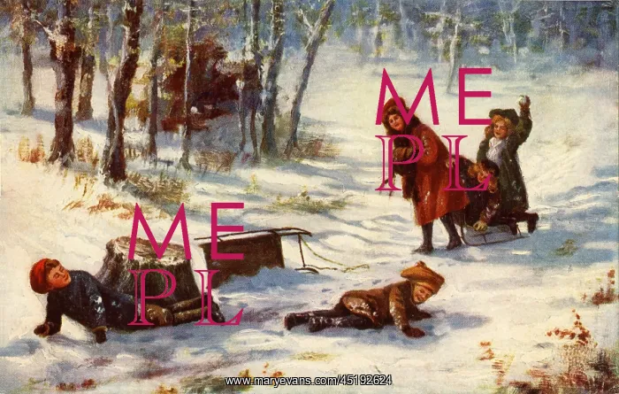: Xmas. Falling off the sled : Xmas. Falling off the sled