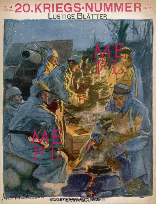 : XMAS IN GERMAN TRENCH : XMAS IN GERMAN TRENCH