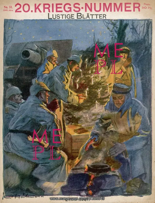 : XMAS IN GERMAN TRENCH : XMAS IN GERMAN TRENCH