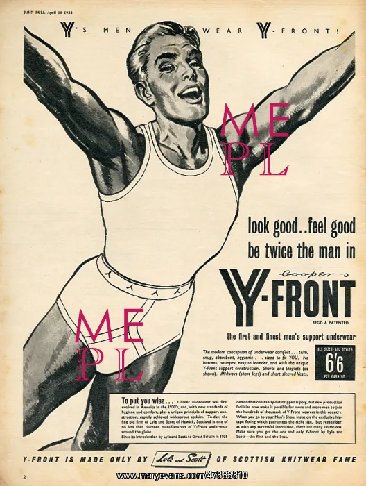 : Y-Front advertisement : Y-Front advertisement
