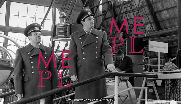 : Y.A. Gagarin and V.F. Bykovsky visit Norway : Y.A. Gagarin and V.F. Bykovsky visit Norway