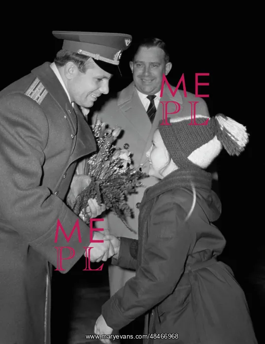 : Y.A. Gagarin and V.F. Bykovsky visit Sweden : Y.A. Gagarin and V.F. Bykovsky visit Sweden