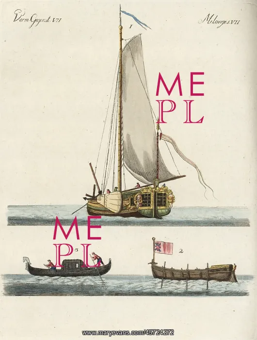 : Yacht, longboat and gondola : Yacht, longboat and gondola