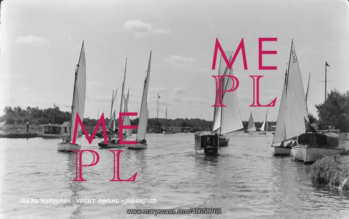 : Yacht Racing in Horning : Yacht Racing in Horning