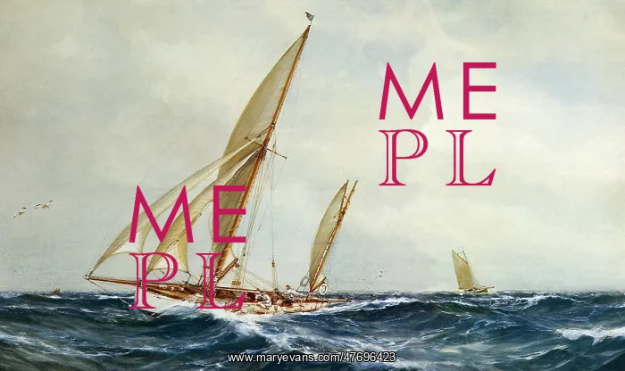  : A Yacht Running in a Stiff Breeze