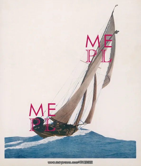  : YACHT AT SEA