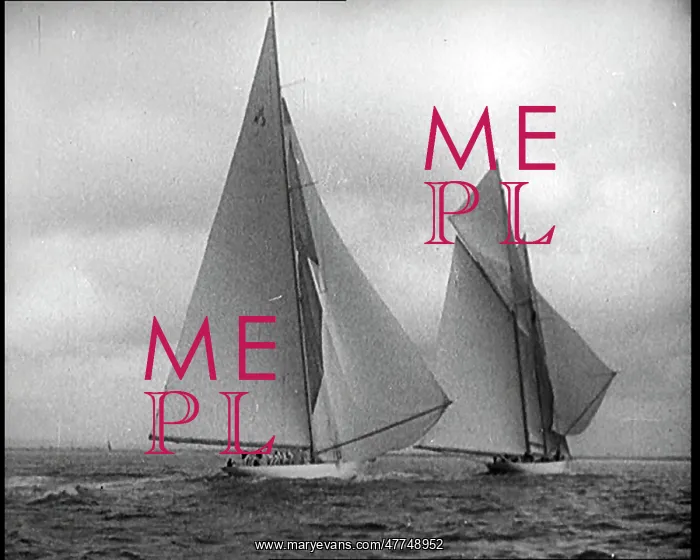  : Two Yachts Sailing on the Sea