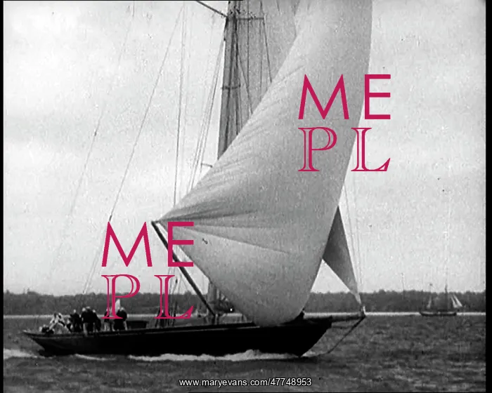 : Two Yachts Sailing on the Sea : Two Yachts Sailing on the Sea