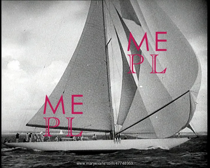 : Two Yachts Sailing on the Sea : Two Yachts Sailing on the Sea