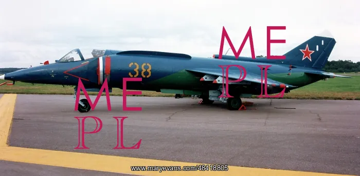 : Yakovlev Yak-38M 38 Yellow : Yakovlev Yak-38M 38 Yellow