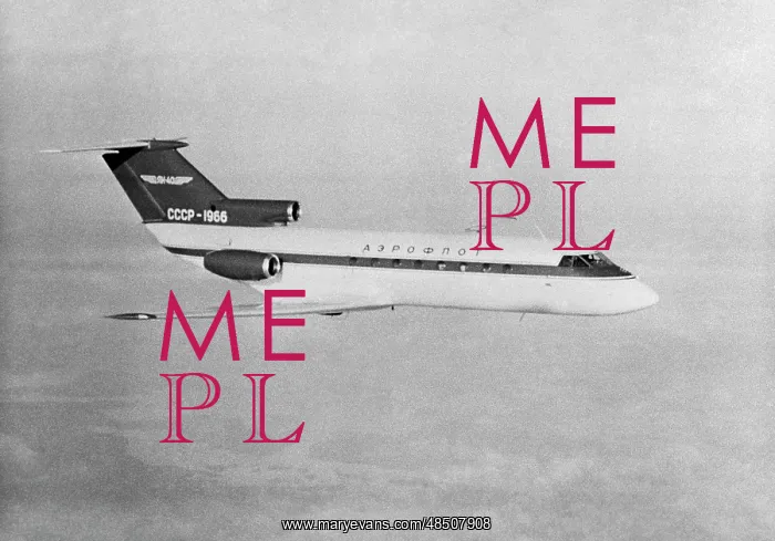 : Yakovlev Yak-40 aircraft, 1968 : Yakovlev Yak-40 aircraft, 1968