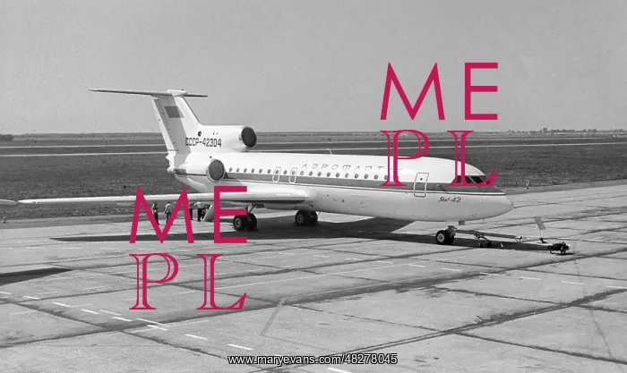 : Yakovlev Yak-42 aircraft, 1979 : Yakovlev Yak-42 aircraft, 1979