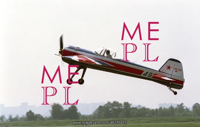 : Yakovlev Yak-55M aircraft, 1989 : Yakovlev Yak-55M aircraft, 1989