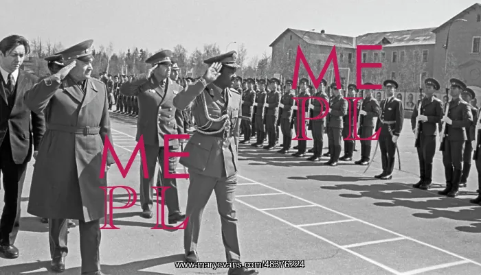: Yakubu Gowon visiting USSR : Yakubu Gowon visiting USSR